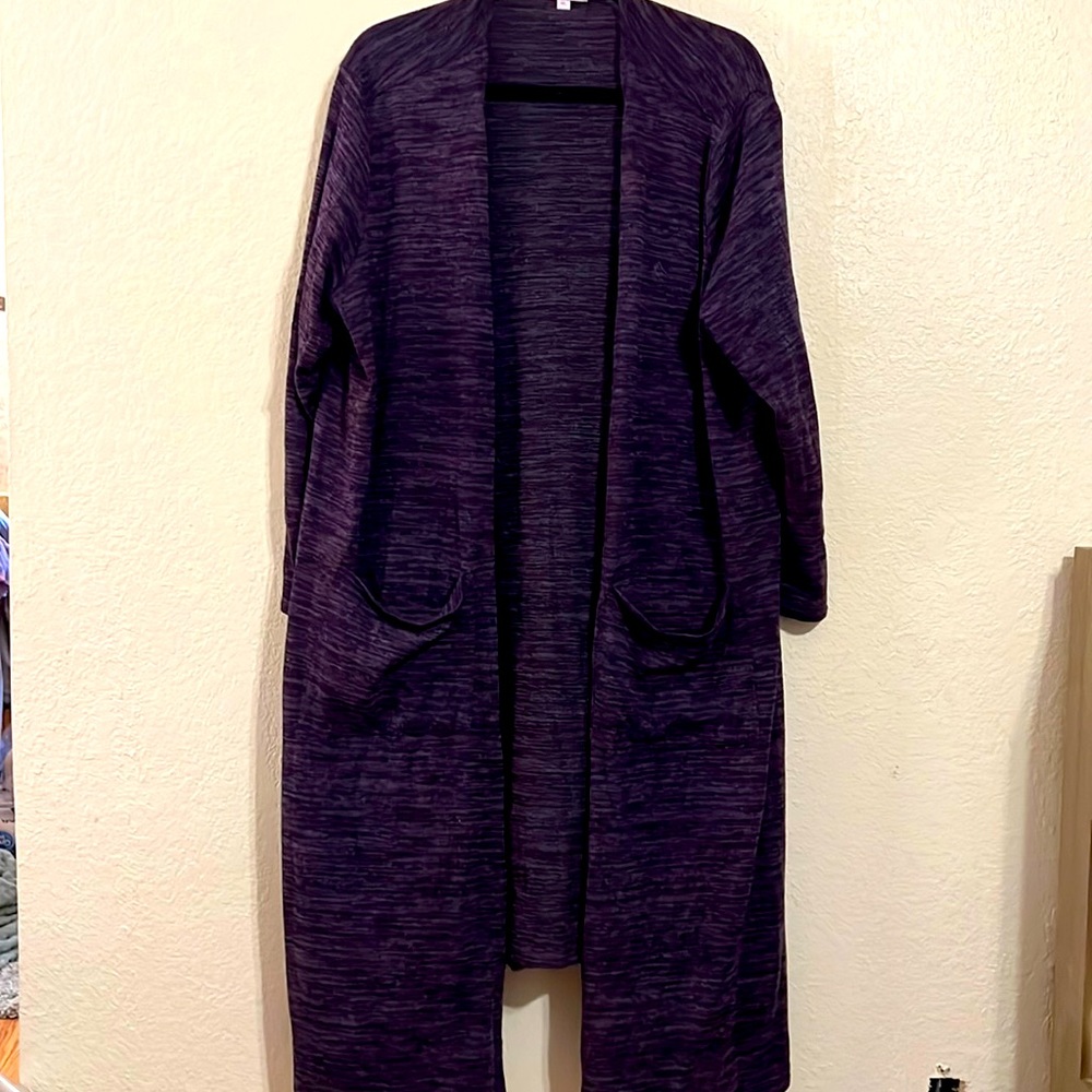 Really pretty purple duster cardigan